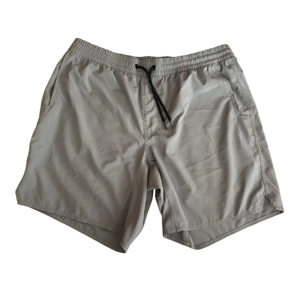 RSQ Mens Active Shorts Bundle 3 Pack XL Black Grey Blue Athletic Gym Casual